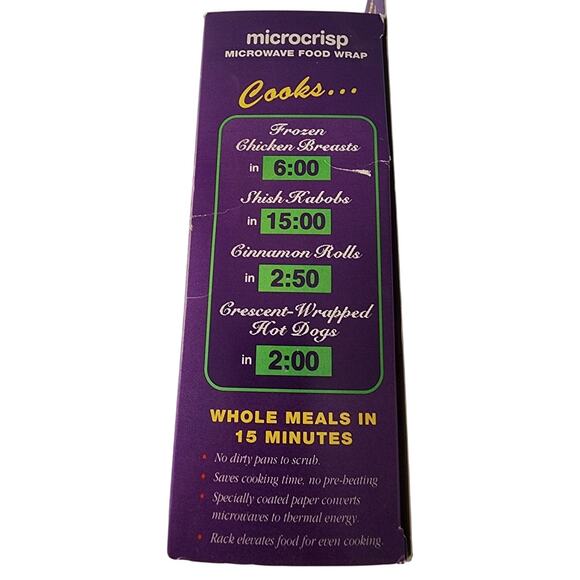 VTG Retro Microcrisp Microwave Cooking Kit As seen on TV Bonus Set Made in USA - Picture 3 of 5